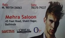 Mehra Saloon